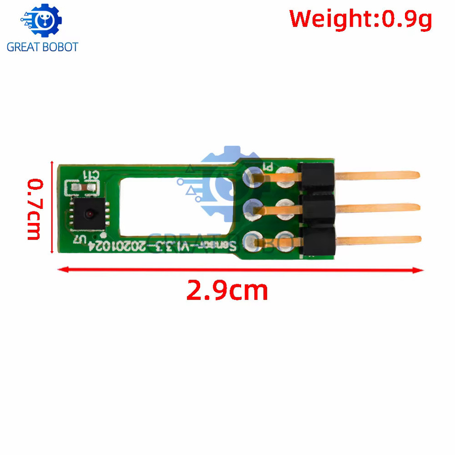 SHT31-DIS Digitaler Temperatur- und Feuchtigkeitssensor mit I2C-Kommunikation von Baishundianzi in Grün - Bild 2