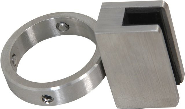 Dieda Glashalter aus Edelstahl V2A in Silber - Bild 1