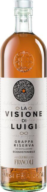 Luigi Francoli Grappa La Visione di Luigi Riserva, Italien, 40% Vol., 0,5 l - Bild 1