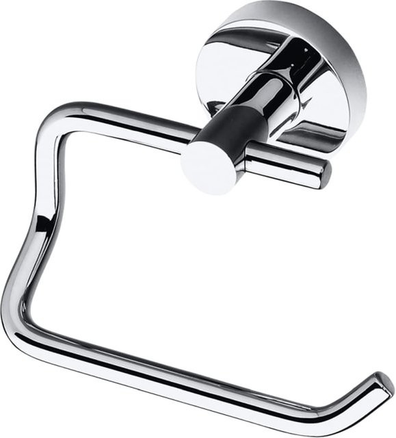 Brillantbad BOMEGA Papierrollenhalter Rechts ohne Deckel Messing Chrom poliert B/H/T: 14,0 x 9,5 x 9,0 cm - Bild 1