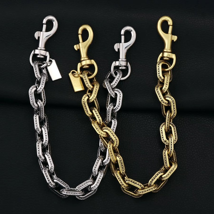 SONGCHANGJEWELRY Taschenanhänger Metall, Gold-Silber, Vintage-Stil - Bild 1