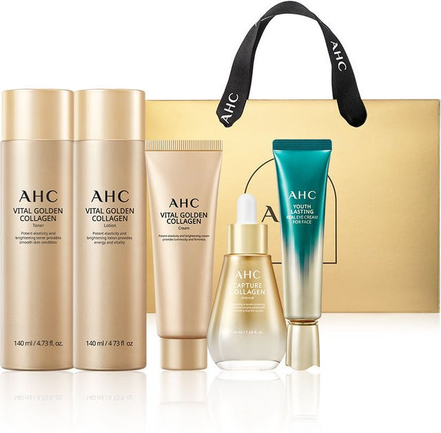 AHC Vital Golden Collagen Youth Total Care Set, Kollagen, Trockene Haut - Bild 1