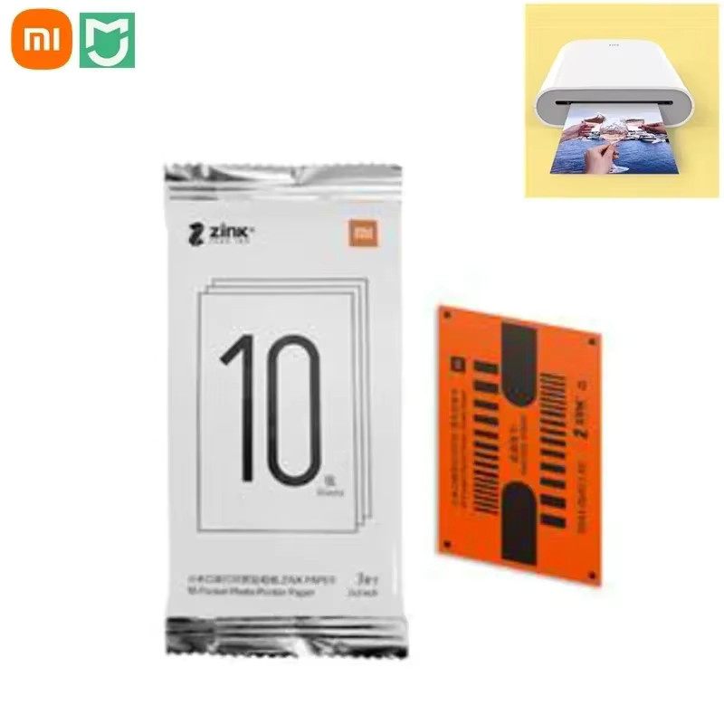 Xiaomi ZINK Selbstklebe-Fotopapier für den 3-Zoll Mini Taschen-Fotodrucker, Weiß - Bild 2