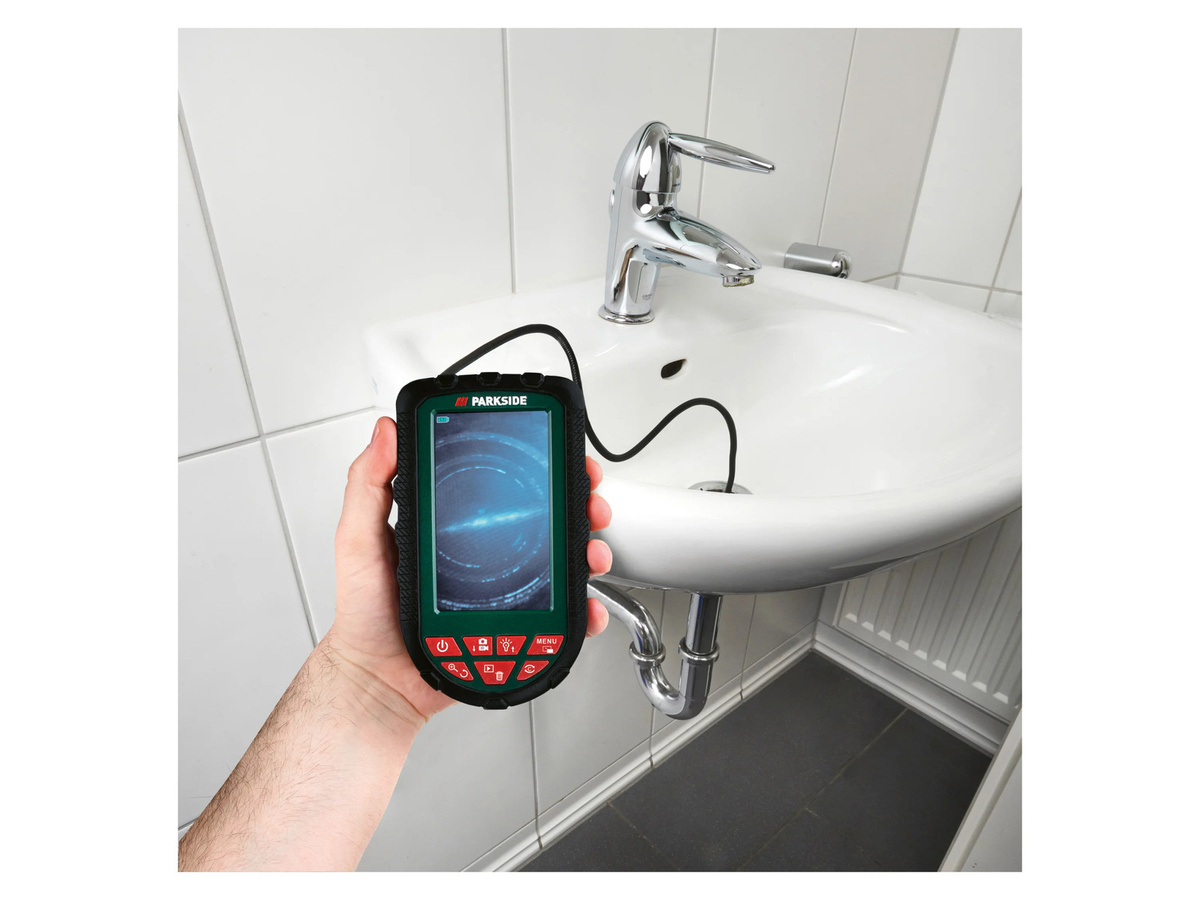 Parkside Inspektionskamera PKIK 4.3 A2 in Weiß mit 4-stufiger Zoom-Funktion - Bild 2