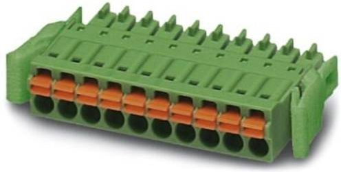 Phoenix Contact Buchsengehäuse-Kabel mit 20 Polen und 3,5 mm Rastermaß in Schwarz und Grün - Bild 1