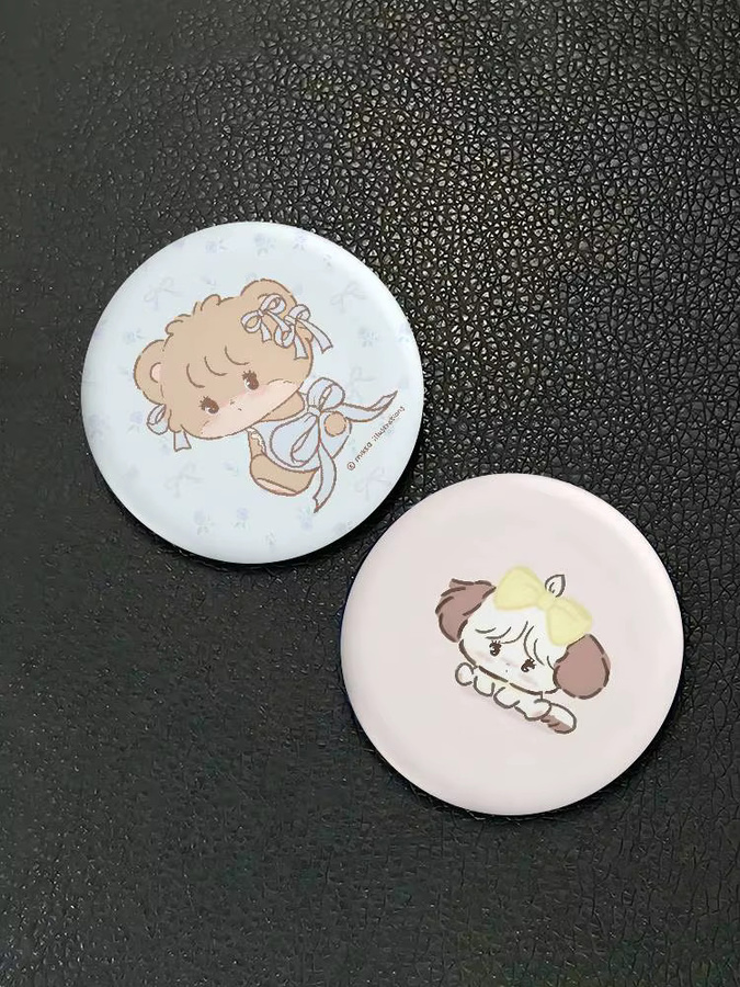 Brosche Mikko Illustrations, Weißblech, Runde Lapel Pins - Bild 5