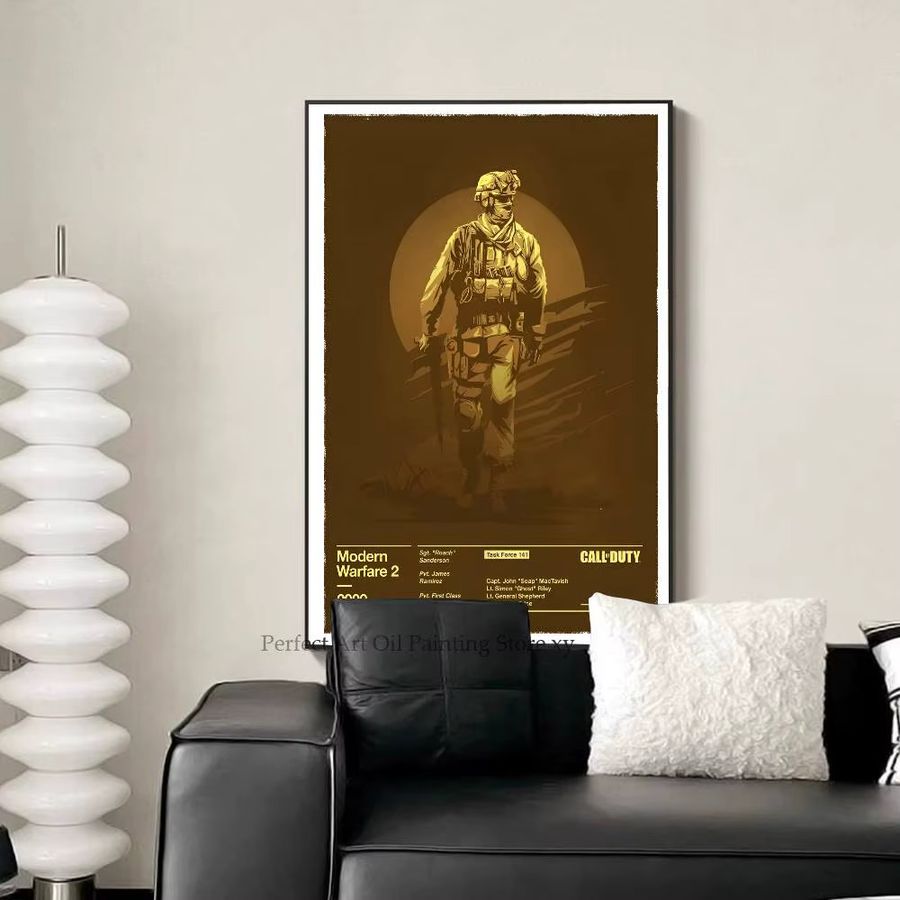 Call Of Duty Game Series Kunstgemälde als Poster aus Papier in Multicolor - Bild 6