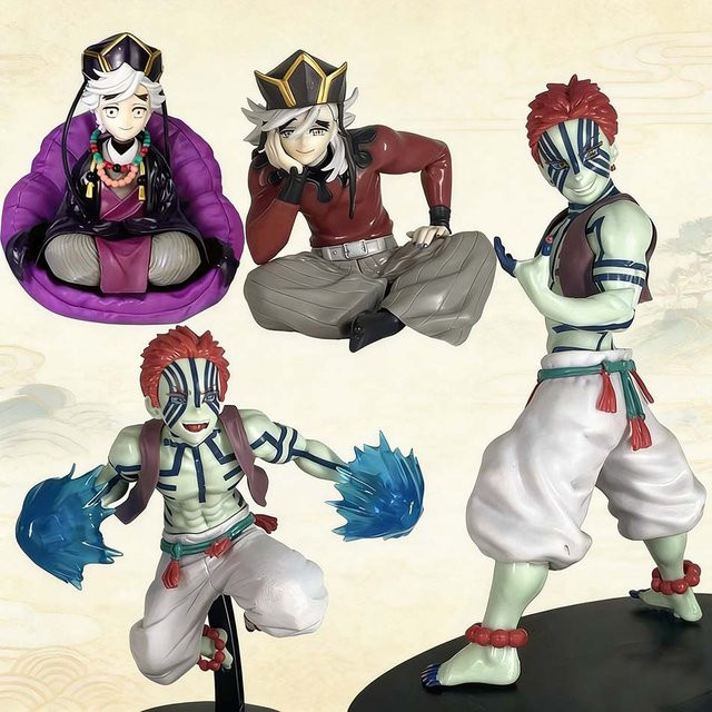 Bandai Demon Slayer Kimetsu no Yaiba Kamado Tanjirou Agatsuma Zenitsu Nezuko Krieger PVC Modell Actionfigur - Bild 1
