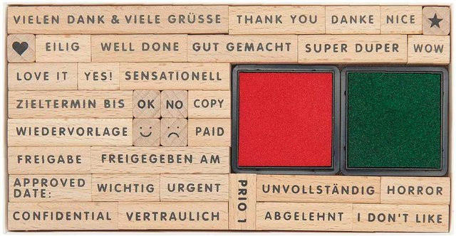 Rico Design Paper Poetry Stempelset Professional - Bild 1