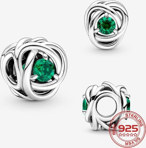 Allbestart Charm 925 Silber, Zirkonia, Damen - Bild 1