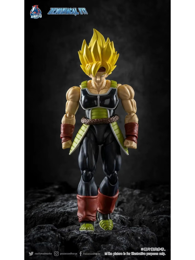 Bandai Dragon Ball SHF Bardock Super Series Kopfskulptur-Zubehörpaket, Replik-Spielzeug - Bild 6