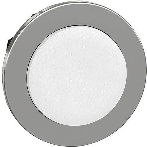 Schneider Electric ZB4FHCUST02 Drucktaster-Frontelement aus Metall in Silber mit Schraubanschluss - Bild 1