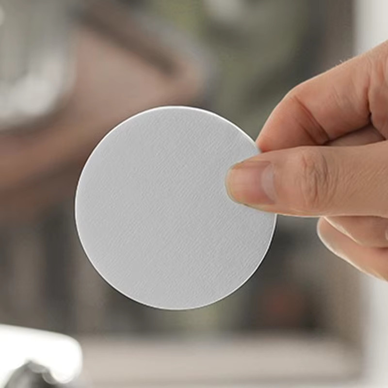 YRP Filterpapierhalter für Kaffeemaschinen in Weiß, 100 Stück für Durchmesser 51 mm, 53,5 mm, 58,5 mm, 60 mm und 64 mm - Bild 3