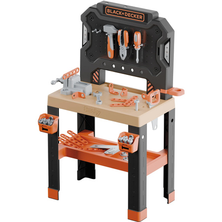 Smoby Black+Decker Werkbank Kinderwerkzeug ab 3 Jahren
