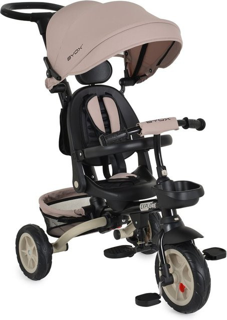 Byox Tricycle Explore 3 in 1 Dreirad braun ab 12 Monaten - Bild 1