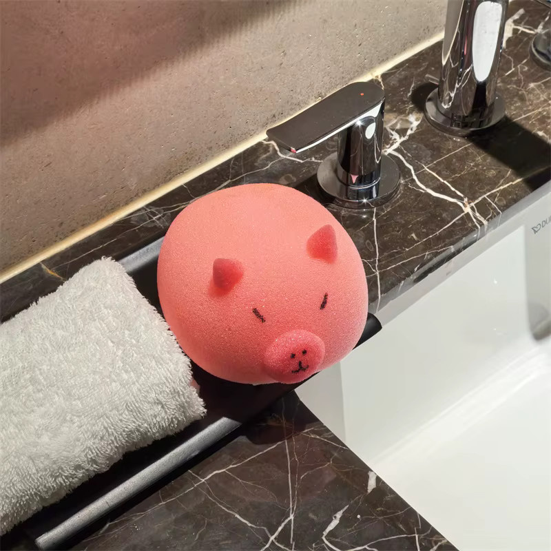 Capybara Pink Duschschwamm, Unisex - Bild 2