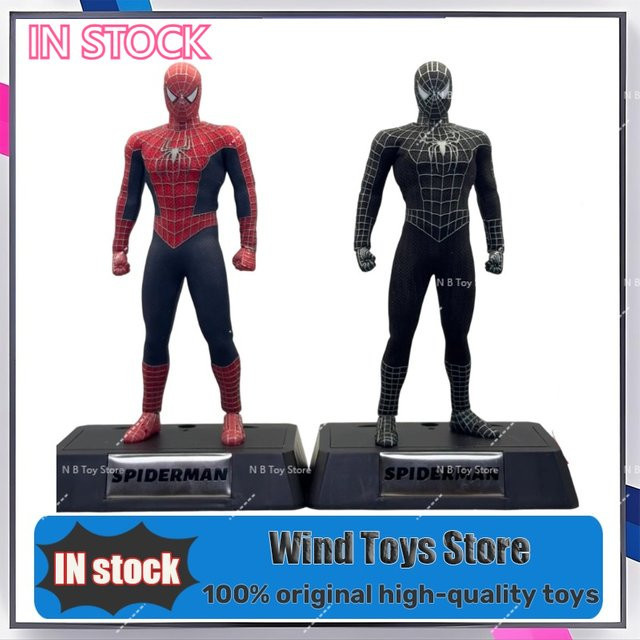 WELIKE TOYS Spider-Superheld, Actionfigur, Schwarz/Rot, Maßstab 1/12 - Bild 1