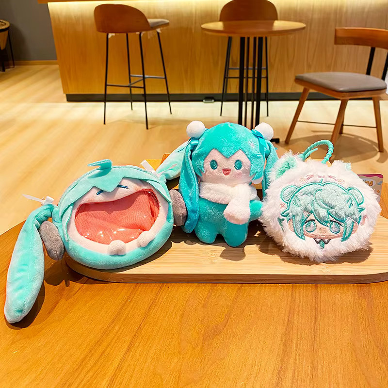 bilibili Hatsune Miku Plüsch-Schlüsselanhänger, bunt/mehrfarbig - Bild 3