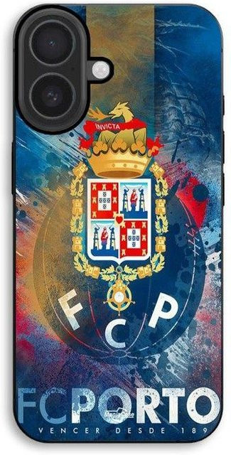 MANIACASE iPhone 17 Hülle FCP PORTO BLAUER BODEN in Schwarz und Multicolour - Bild 1