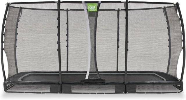 EXIT Allure Premium Bodentrampolin Schwarz, Durchmesser: 244 cm, Breite: 427 cm - Bild 1