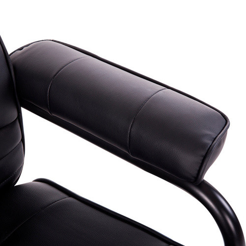 HOMCOM Massagesessel mit Hocker in Schwarz und Grün, elektrisch mit Liegefunktion und Samtbezug, B/T/H: 77 x 84 x 95 cm - Bild 4