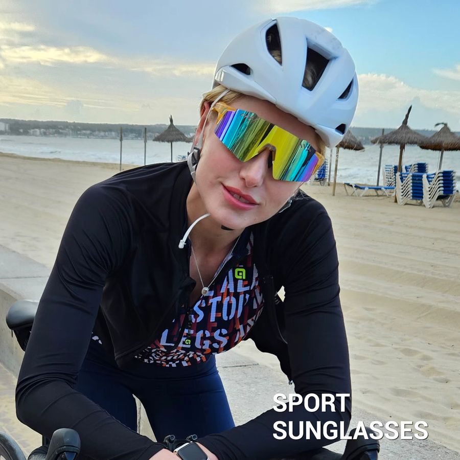 SCVCN Sonnenbrille, Vollrand, Multicolor, Kunststoff - Bild 3