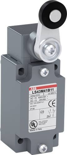 ABB Positionsschalter LS43M41B11 mit Kuppenstößel, 10A, IP66, grau - Bild 1