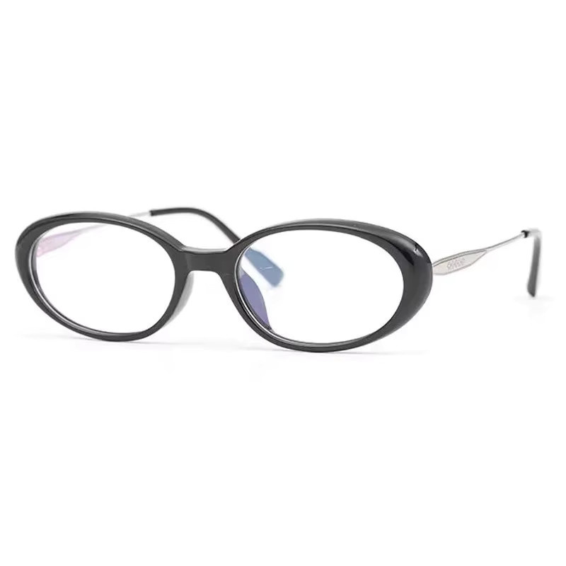 LALAMOLI Lesebrille, Oval, Vollrand, Kunststoff, Schwarz, Damen, Blaulichtfilter - Bild 2