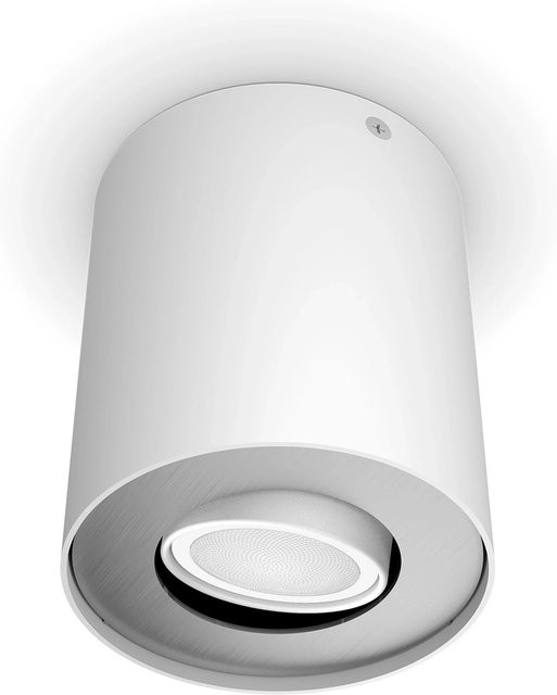 Philips Hue LED-Aufbauspot Pillar Weiß mit GU10 Anschluss und Bluetooth-Steuerung - Bild 1