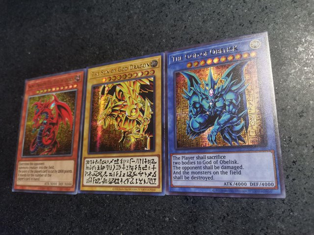 Yiran toy 1 Yu-Gi-Oh! Ägyptischer Gott Kartenset Bunt 3-teiliges Set - Bild 1