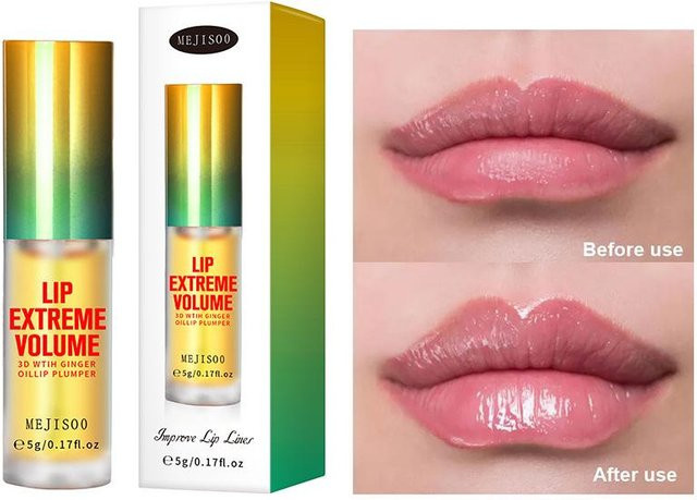 Chic Chroma Beauty Lip Plumper-Ölserum, gelb - Bild 1