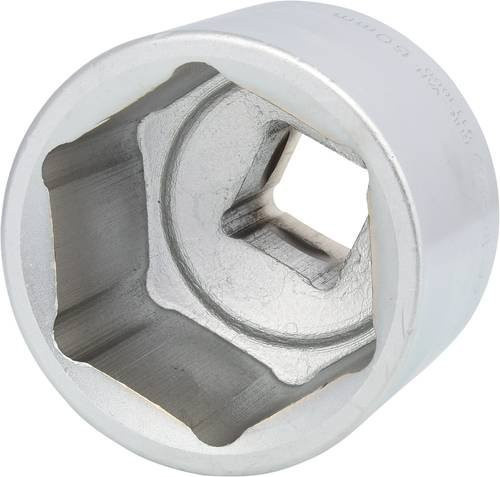 KS Tools CLASSIC Sechskant-Stecknuss kurz 1 Zoll 60mm silber - Bild 1