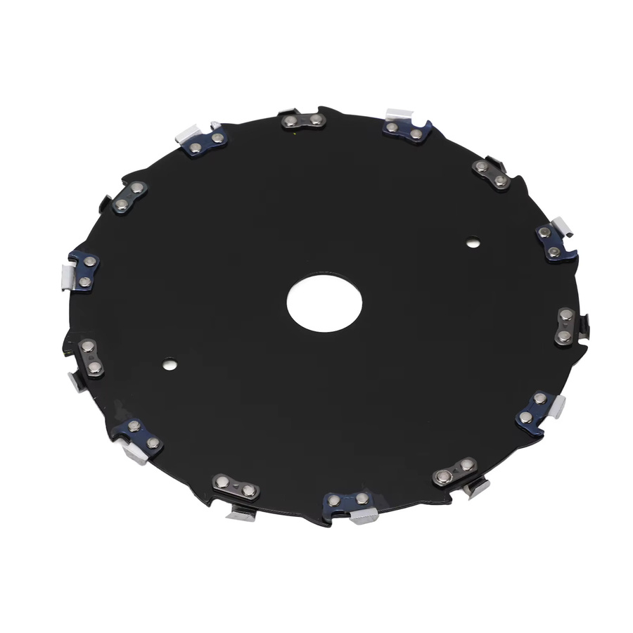 WALFRONT Kettensägenradscheibe aus legiertem Edelstahl in Schwarz für Holzschnitzereien und Kunststoffformung, Durchmesser: 17,78 cm, Dicke: 1,8 cm - Bild 5