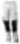 Mascot Stretchhose mit Knietaschen und Reflexstreifen in Weiss, Größe 76C49 - Bild 1