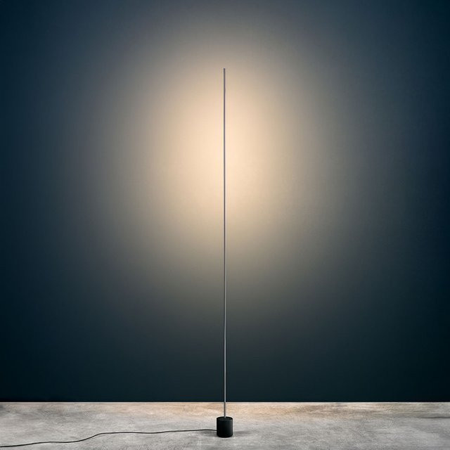 Catellani & Smith Light Stick LED-Stehleuchte in Nickel, dimmbar, warmweiß (2700K) - Bild 1