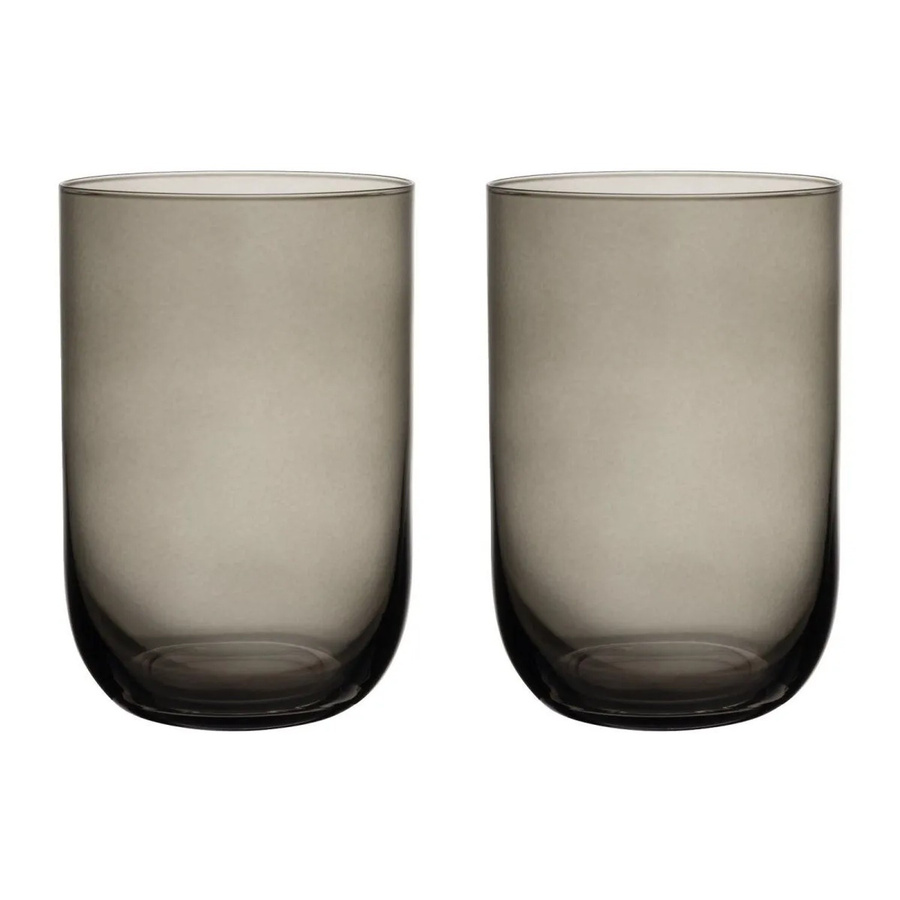 Villeroy & Boch Like Glass Longdrinkbecher 2er Set Grey 385 ml - Bild 2