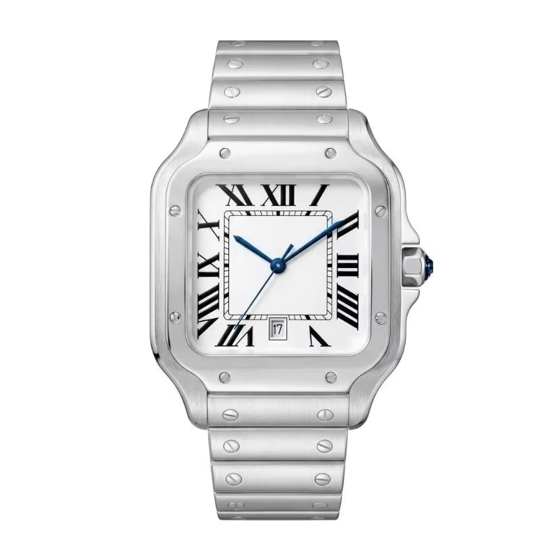 GRAYSS Armbanduhr Quarz, Edelstahl, Schwarz, Rechteckig, Unisex - Bild 1