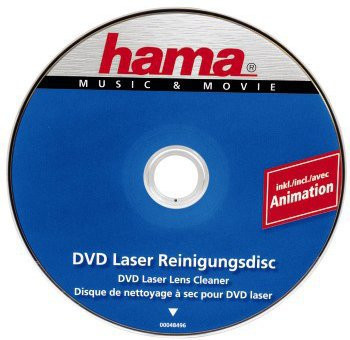 Hama DVD-Laserreinigungsdisc in Blau - Bild 1