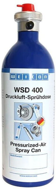Weicon WSD 400 Druckluft Sprühdose Blau 1 Stück - Bild 2