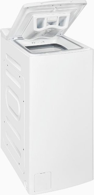 Exquisit Toplader Waschmaschine LTO51207-030A in Weiss mit 7,5 kg Waschkapazität und 1200 Umdrehungen Schleuderdrehzahl - Bild 1
