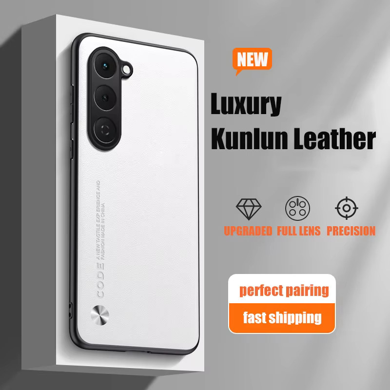 Luxus PU Leder Schutzhülle für Tecno Spark 40 Pro in Purple mit Silikon-Stoßfestigkeit - Bild 2