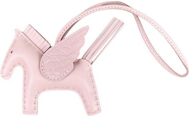 JMG Bags Leder Pegasus Anhänger, Kleine Pferdeflügel, White, Unisex - Bild 1