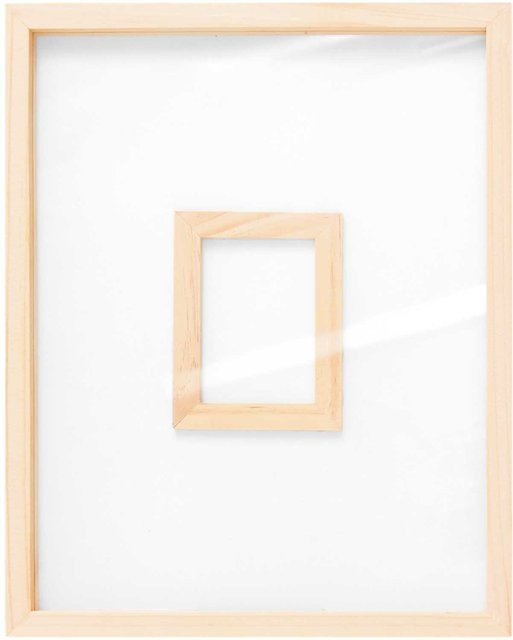 Rico Design Gästebuch Rahmen aus Holz in Natur, B/H: 24,0 x 30,0 cm - Bild 1