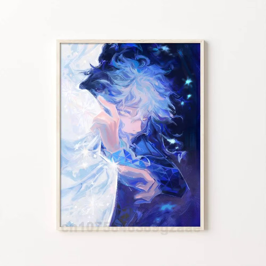 Twisted Wonderland Idia Shroud Anime Poster Wandaufkleber aus Papier für deine Wanddekoration - Bild 7