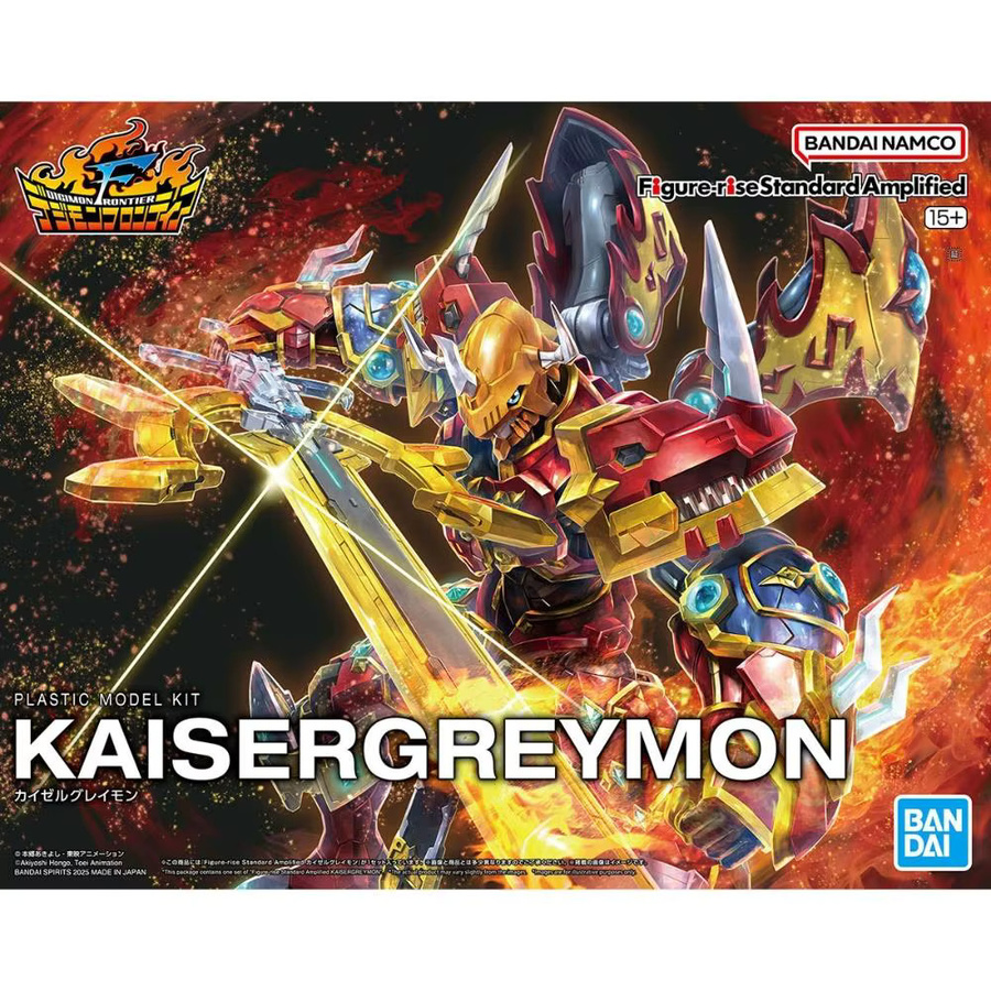 Bandai Digimon Frontier FRS Amplified Kaisergreymon, Action Figure, Roboter - Bild 4
