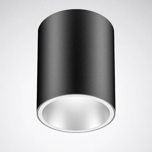 Trilux LED Einbau- und Aufbaustrahler SNSRD7MRX, dimmbar, Schwarz, 23W, rund - Bild 1