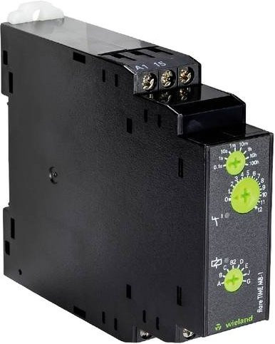 Wieland Electric flare TIME M8-1 Zeitrelais, Schwarz - Bild 1