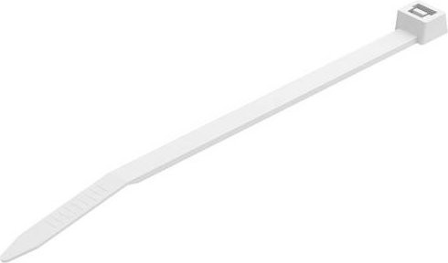 OBO Bettermann Kabelbinder Weiß 200 mm x 4,8 mm (100 Stück) - Bild 1