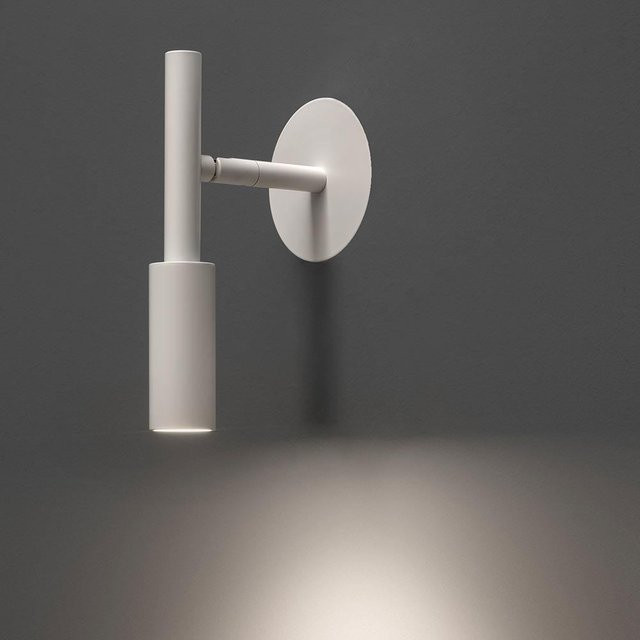 Panzeri Tubino LED-Wand- und Deckenleuchte in Weiß mit warmweißem Licht (2700K) - Bild 1