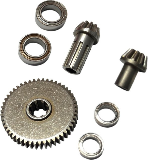 QYWWRC Metall Vorder- und Hinterradgetriebe, 1:16, Zubehör - Bild 1